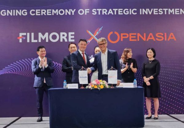 Filmore nhận đầu tư chiến lược từ Tập đoàn Openasia