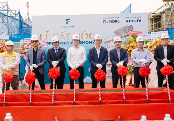 Topping out ceremony for The Filmore Danang