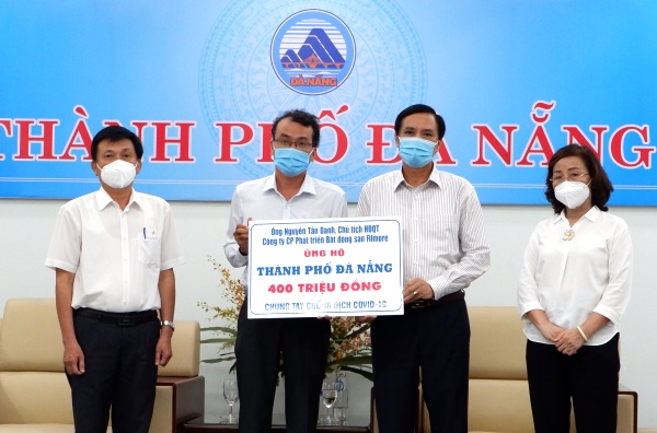 Filmore donated Da Nang city 600 million VND in the battle against Covid-19